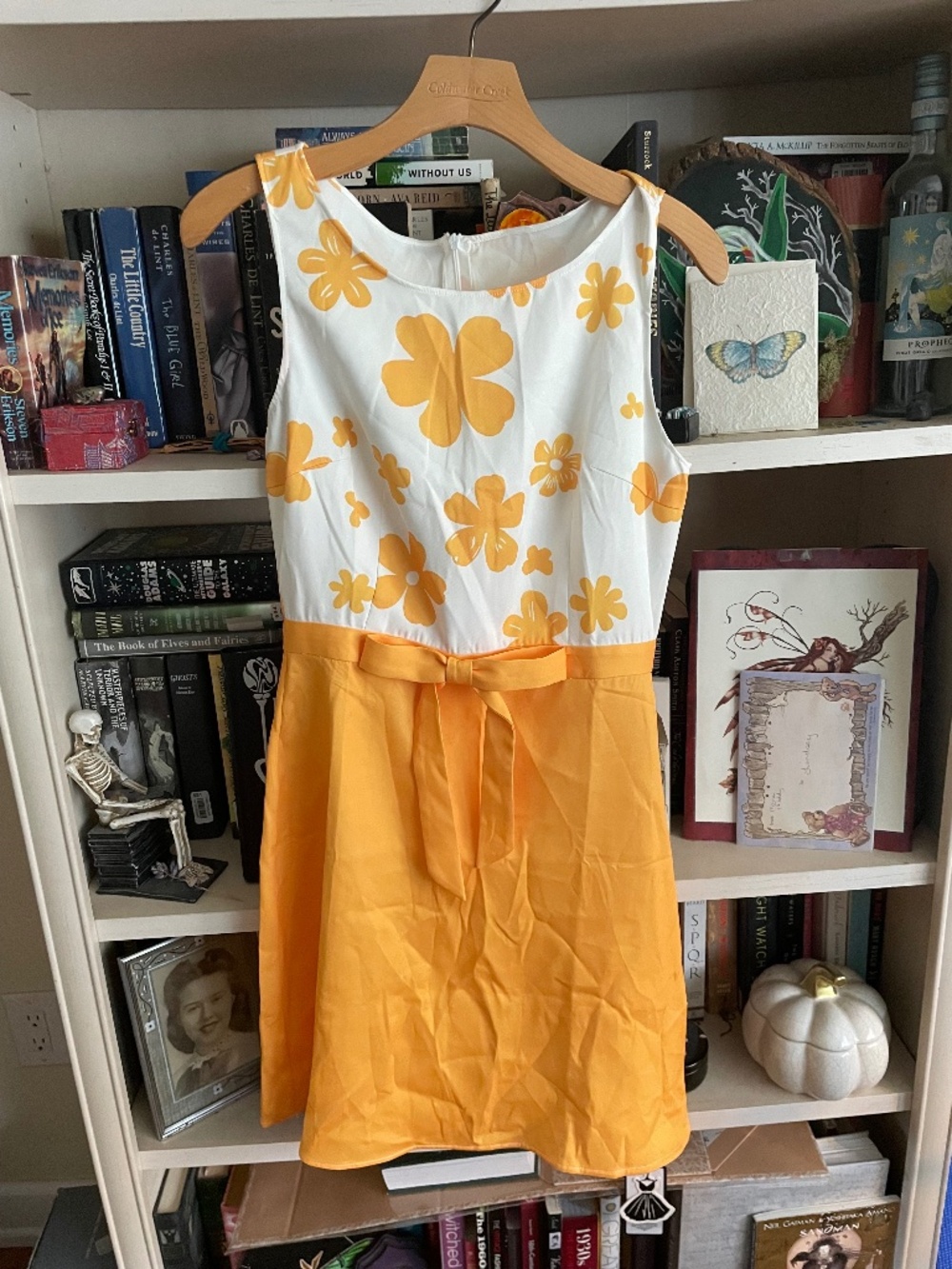 Retro Stage Yellow Daisy 60s Dress